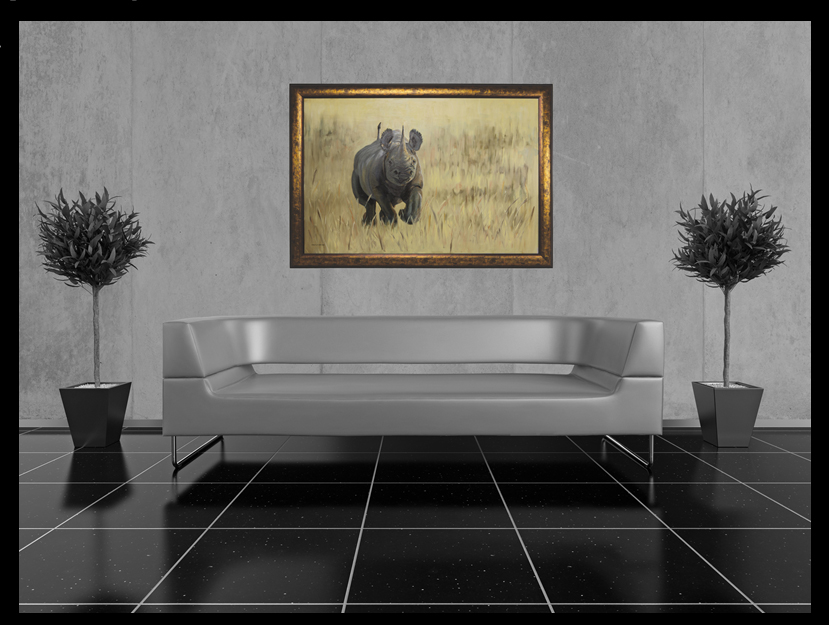 "Rhino Surprise" by Martin Pate